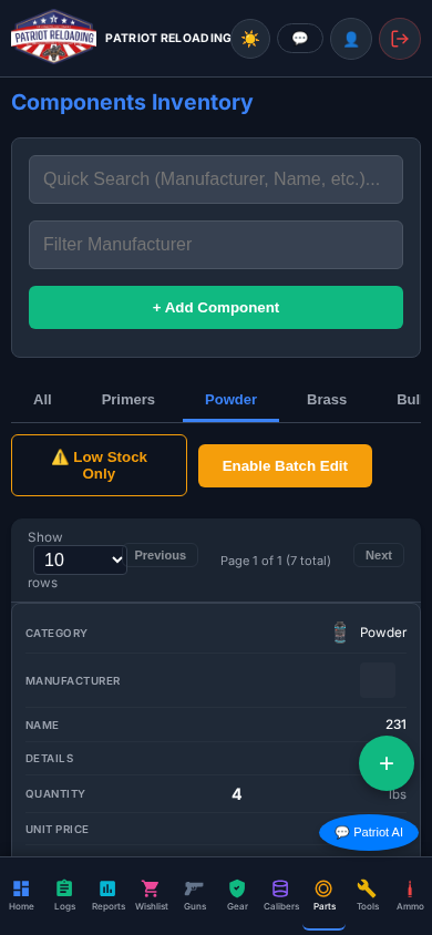 Mobile Components